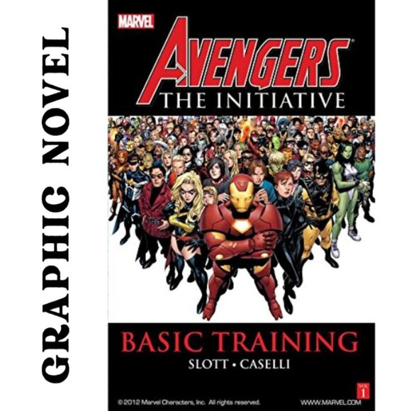 Marvel Other - Marvel Avengers The Initiative Vol 1 Basic Training Graphic Novel Slott Caselli